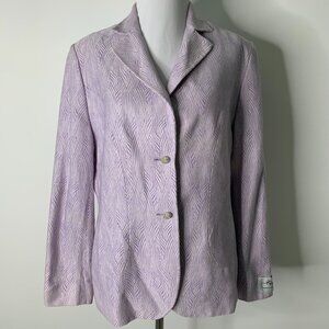 Cinziaerre Made in Italy Women's Lavander Purple Two Piece Suit Size 0